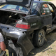 The car as it sat before we tried to continue on down the stage.